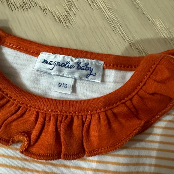 Magnolia Baby Texas Longhorns Footed One Piece - Picture 2 of 3